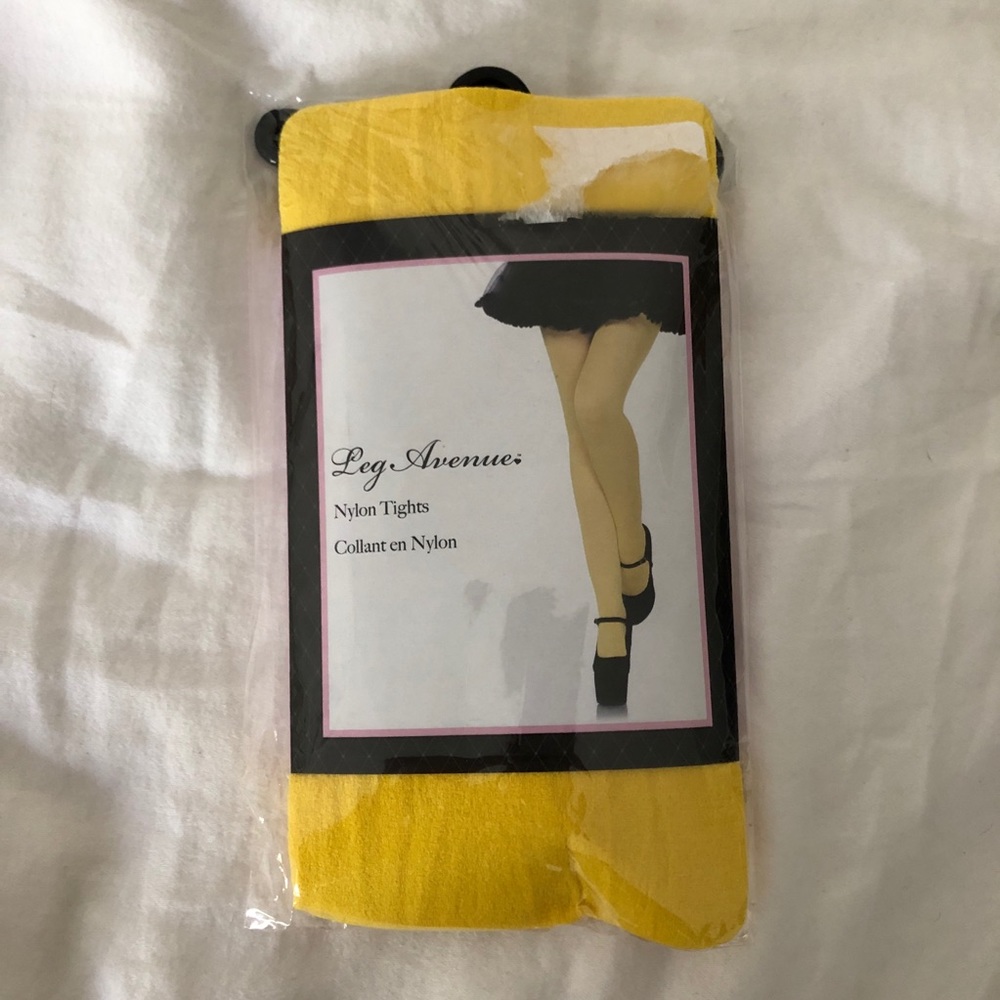 Yellow tights
